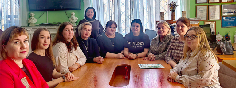 Встреча родительского актива МБДОУ № 83 с учащимися 11 класса«Школы интерната для детей с ОВЗ» в Курском отделении РДФ